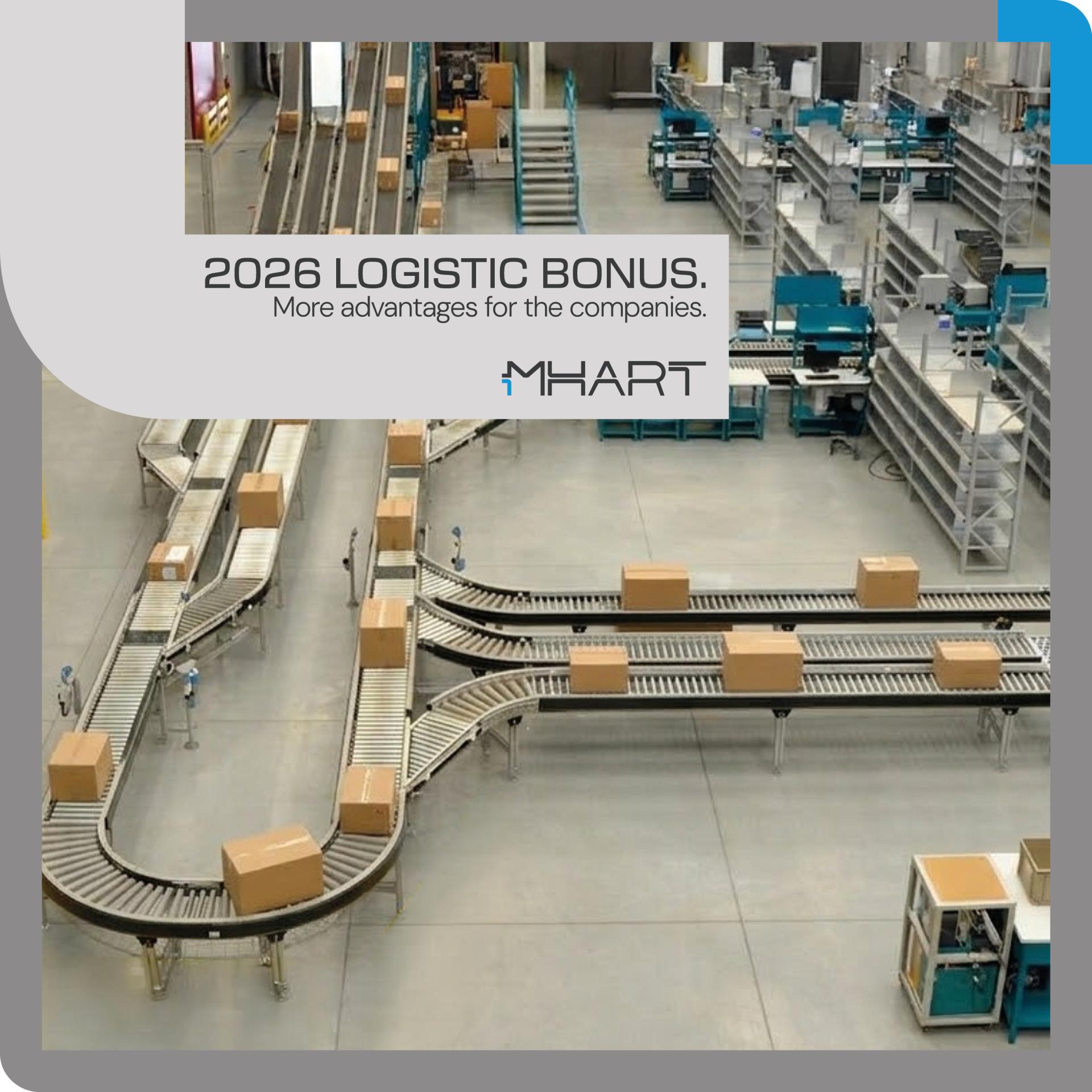 Bonus logística 2026: ayudas para almacenes 4.0 y automatización